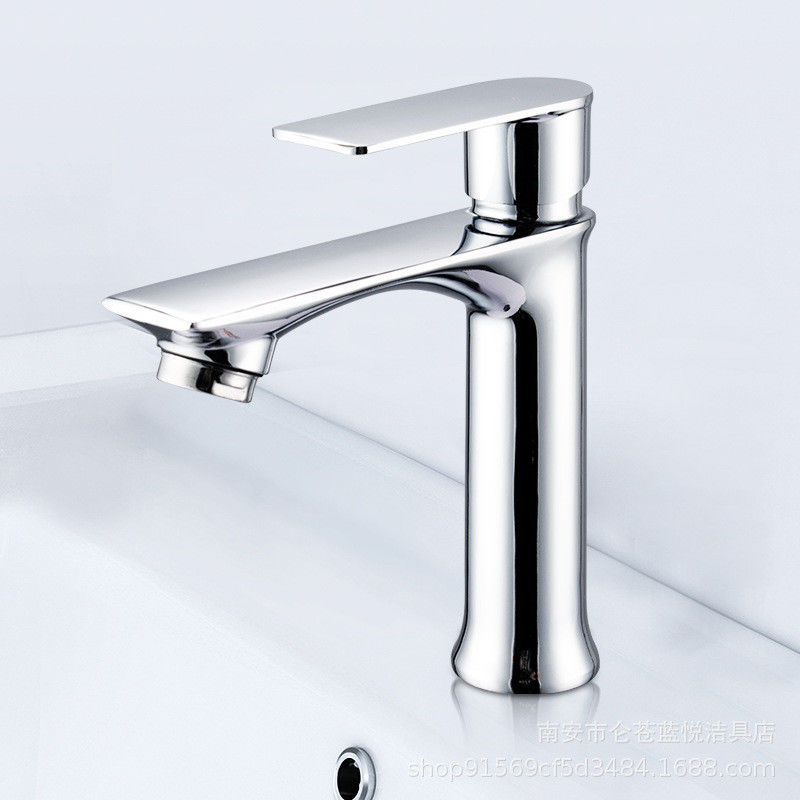 Robinets froids d'eau froide d'OEM de bassin de robinet de bassin minimaliste simple de style seuls